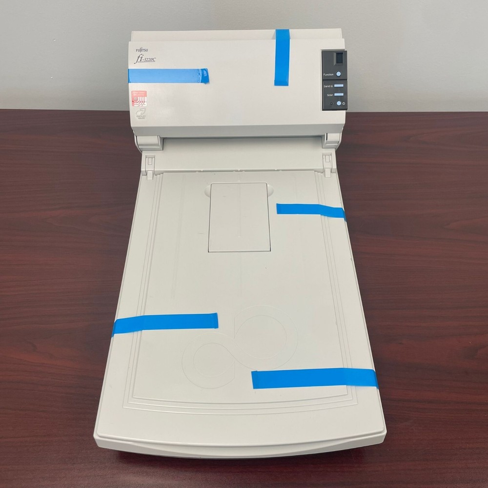 Fujitsu fi-5220C Color Flatbed Scanner ADF Duplex Document