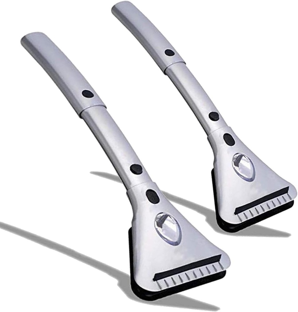 Heated Car Window Ice/Snow Scraper Extendable Auto Windshield Heated Scraper ...