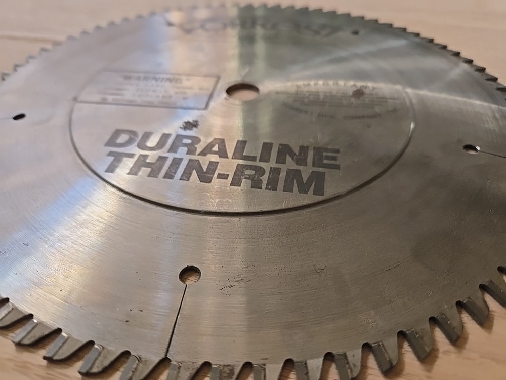 Forrest Duraline Thin-rim 10 Inch Blade 80 teeth