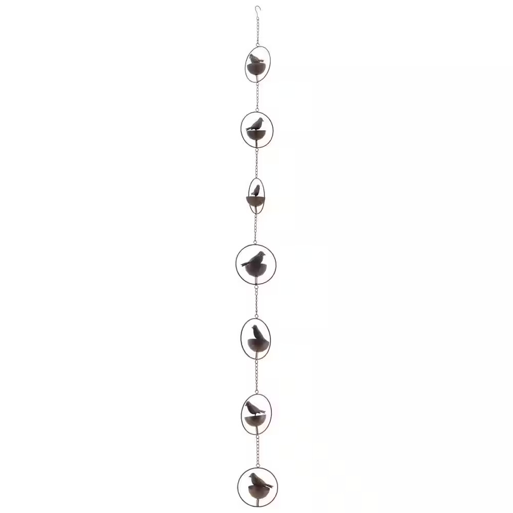 Rain Chain with Birds
