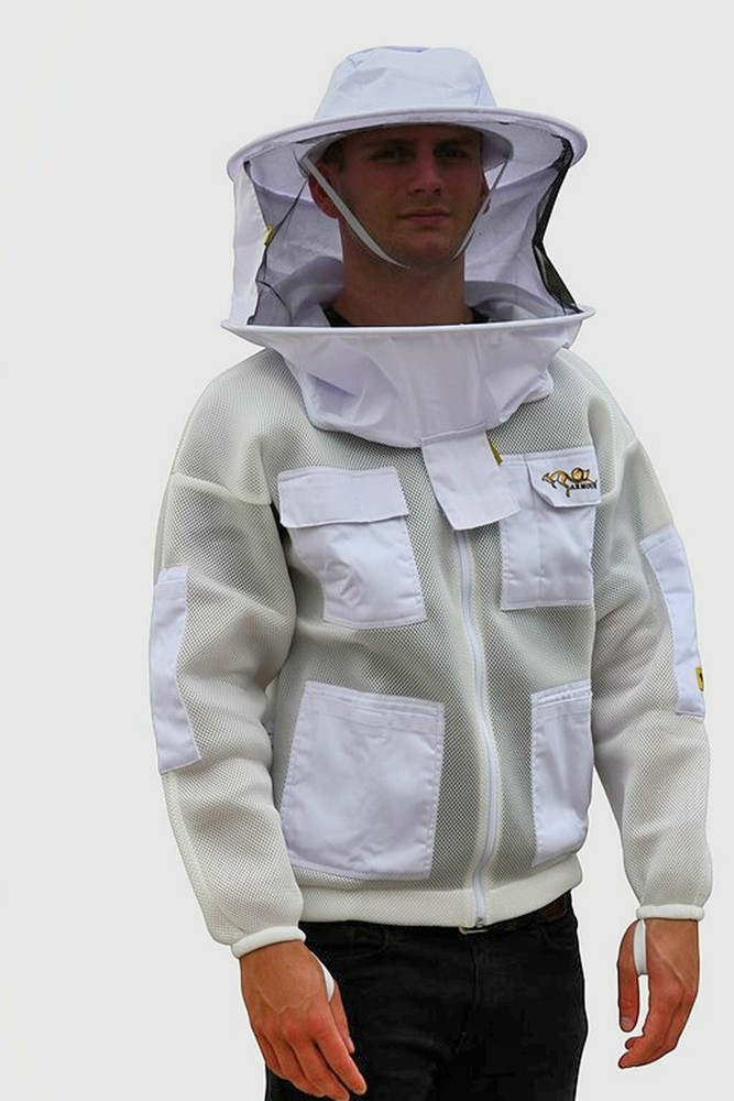 BEEKEEPING JACKET "OZ ARMOUR" VENTILATED DOUBLE LAYERS SUPER COOL
