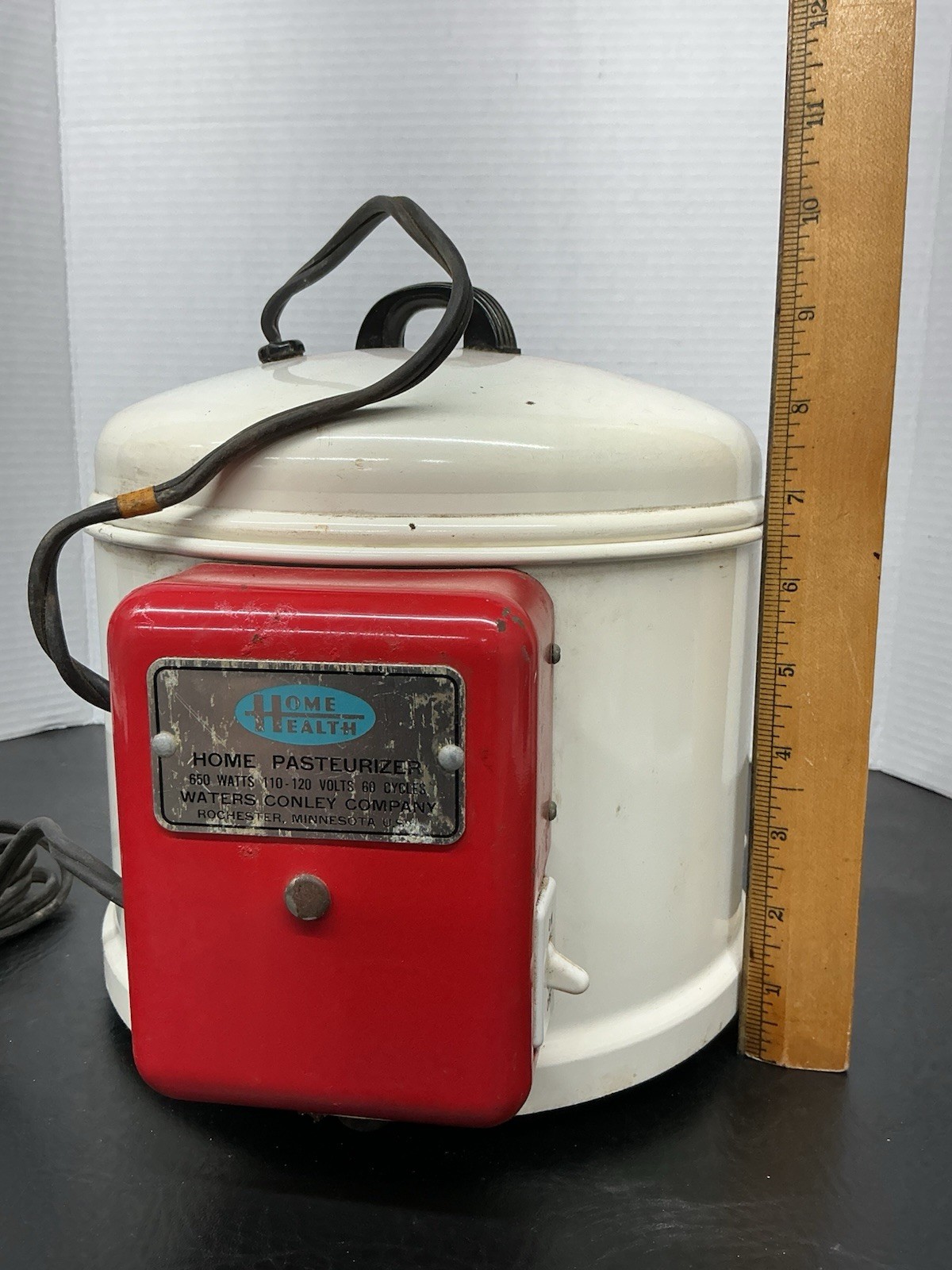 Vtg Home Health Milk Pasteurizer Water Conley Co Heat Treat Raw Milk Home Use