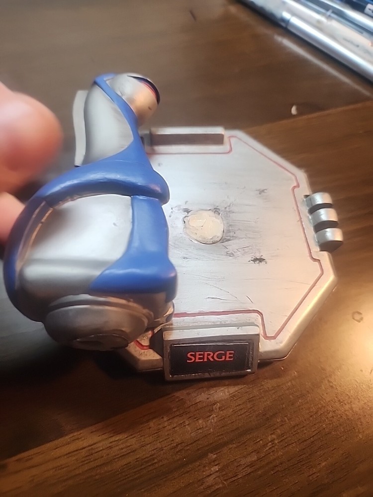 Serge Statue Evolution of the Cylon DAMAGED