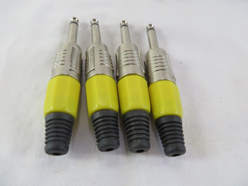 11 Piece - 0 1/4in Jack Plug Stereo Multiple Colors