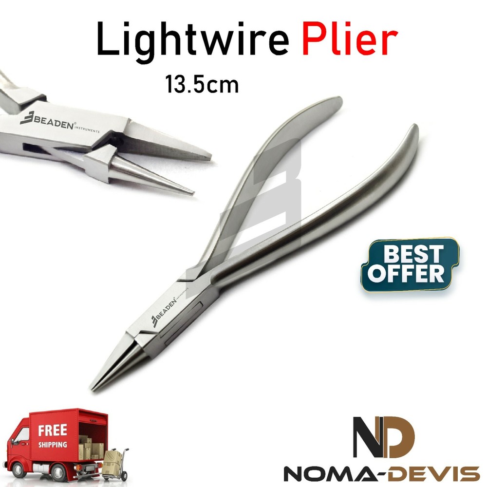 Orthodontic Dental Lightwire plier Wire Bending Loop Forming BEADEN®