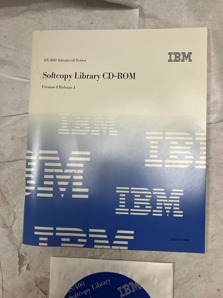 IBM AS/400 SOFTCOPY LIBRARY & INFORMATION CENTER Version 4 Release 1 Manuals CD