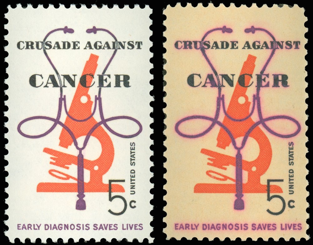 1263, Odd Inking Error Bleeds Through To The Reverse With Normal * Stuart Katz