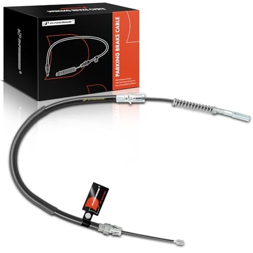 Rear Driver Side Parking Brake Cable Assembly Compatible with Dodge Models: