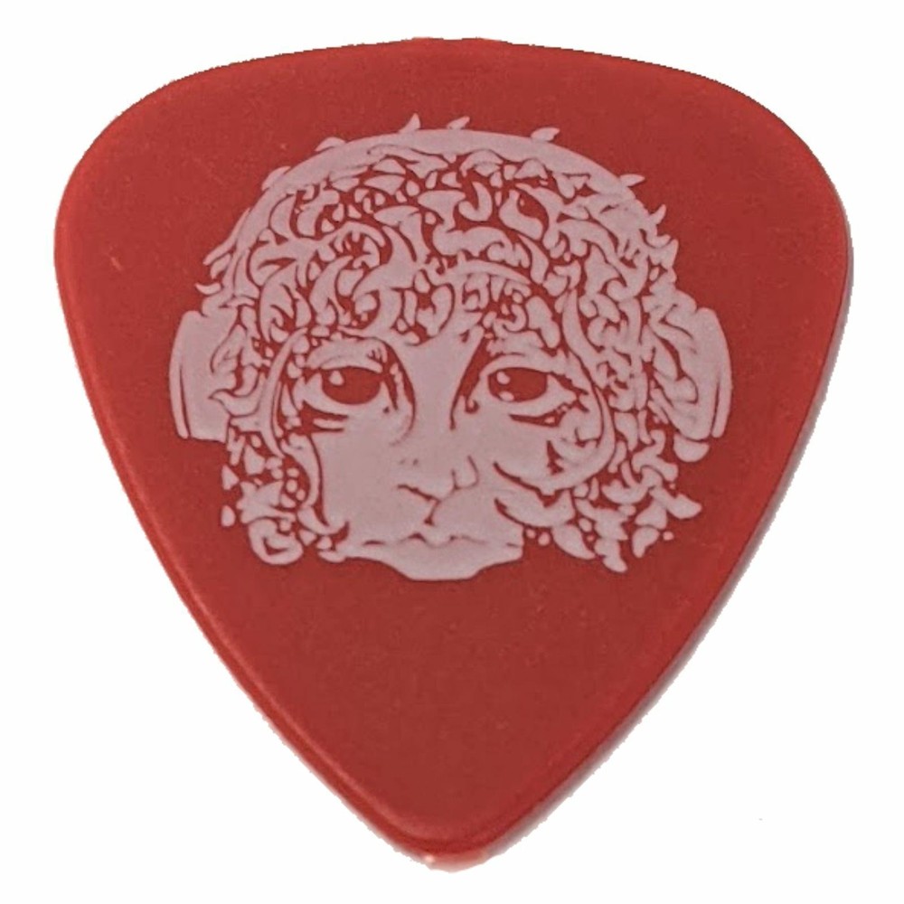 Electro-Harmonix Flashback Logo Heavy Guitar Picks, Red, Pack of 10