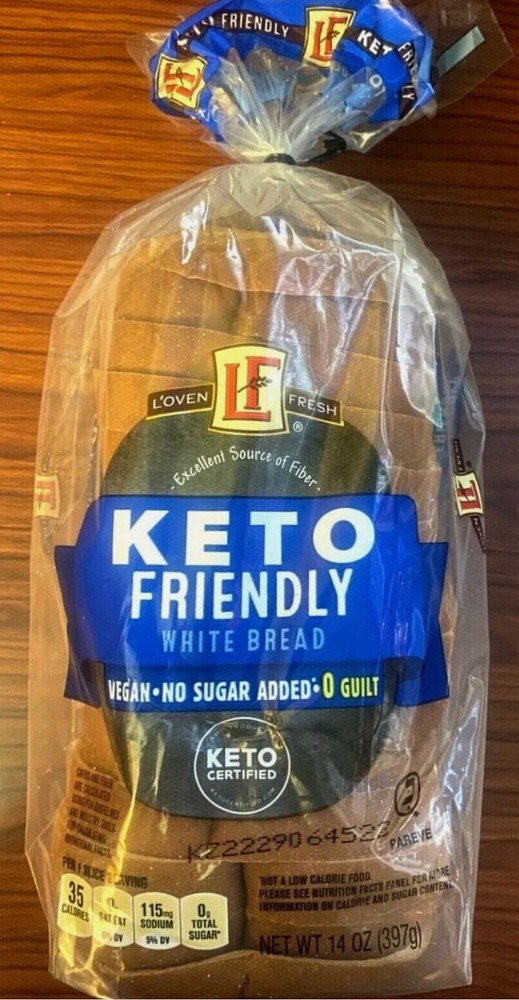 Keto Sandwhich Bread Zero Net Carbs Fresh