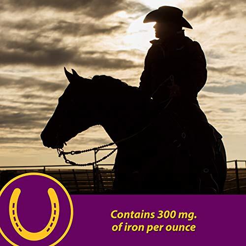 Horse Health Red Cell, Liquid Vitamin-Iron-Mineral Supplement for Horses,