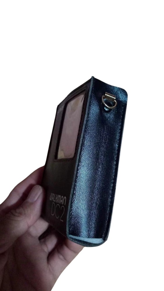 Custom Leather Case For SONY WM-DC2