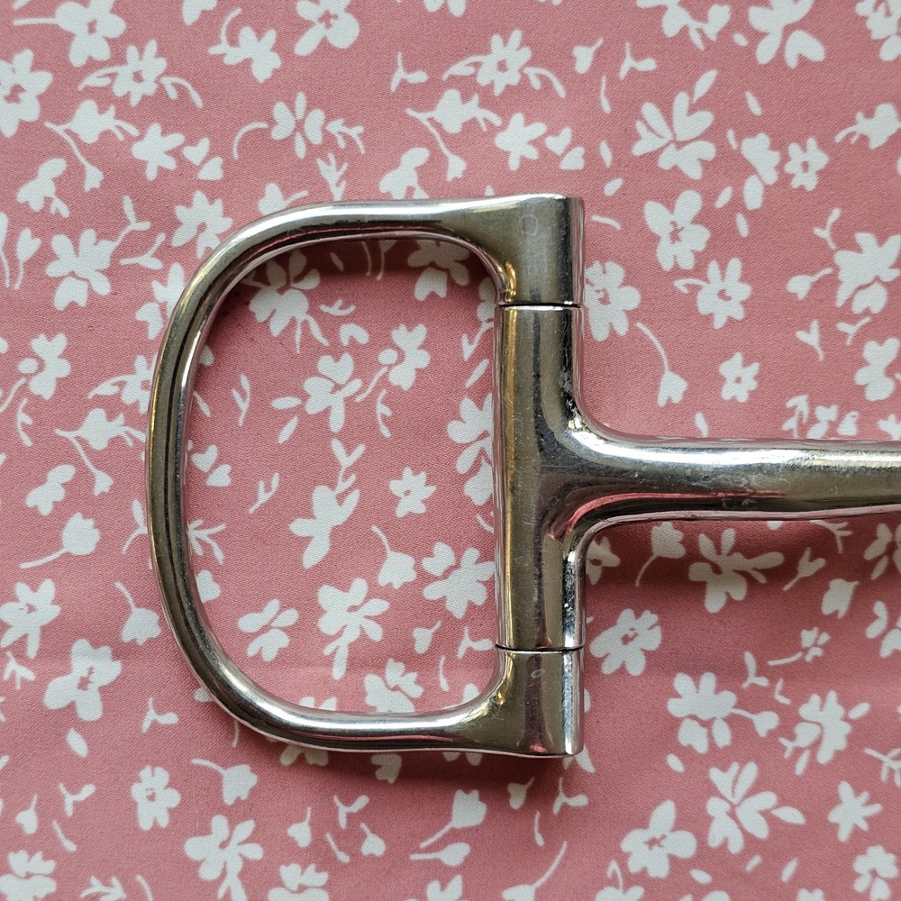 Metalab Robart Pinchless 5" D Ring Snaffle Horse Bit