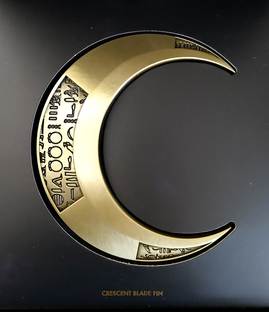 Marvel Studios Moon Knight Crescent Moon Blade Pin Prop New Box LE