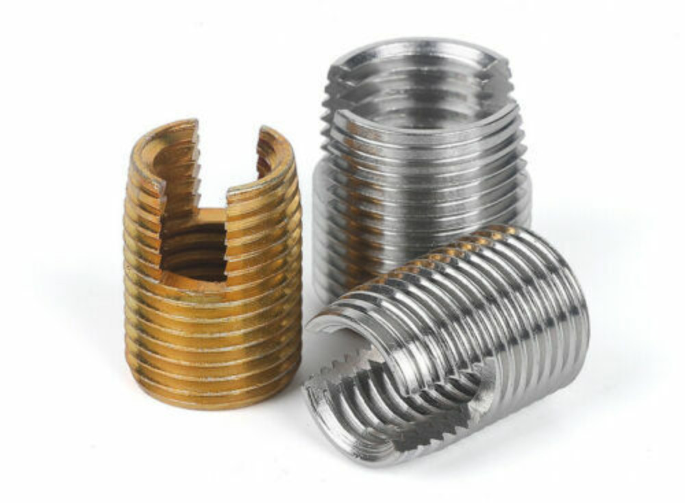 Slotted Self Tapping Threaded Inserts Variations Size M2 M3 M4 M6 M8 M12 M14 M18