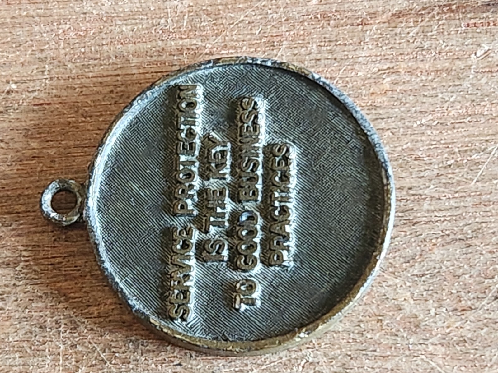 Western Electric Installation Medal FOB Pendant Employee Award Rough Vintage