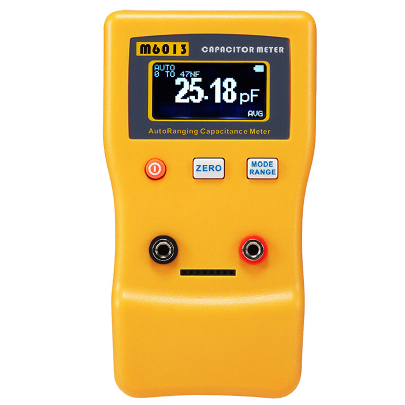 M6013 Digital LCD Autoranging Capacitance Capacitor Meter Multimeter Checker