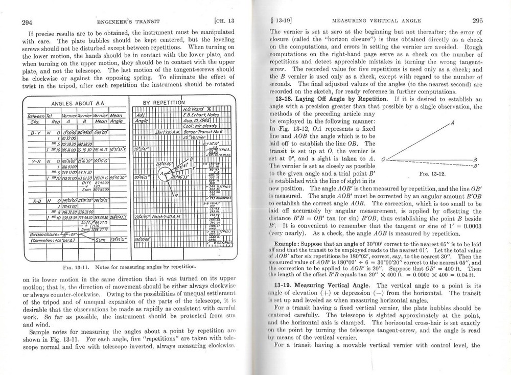 SURVEYING THEORY & PRACTICE - 5th Edit., 1966