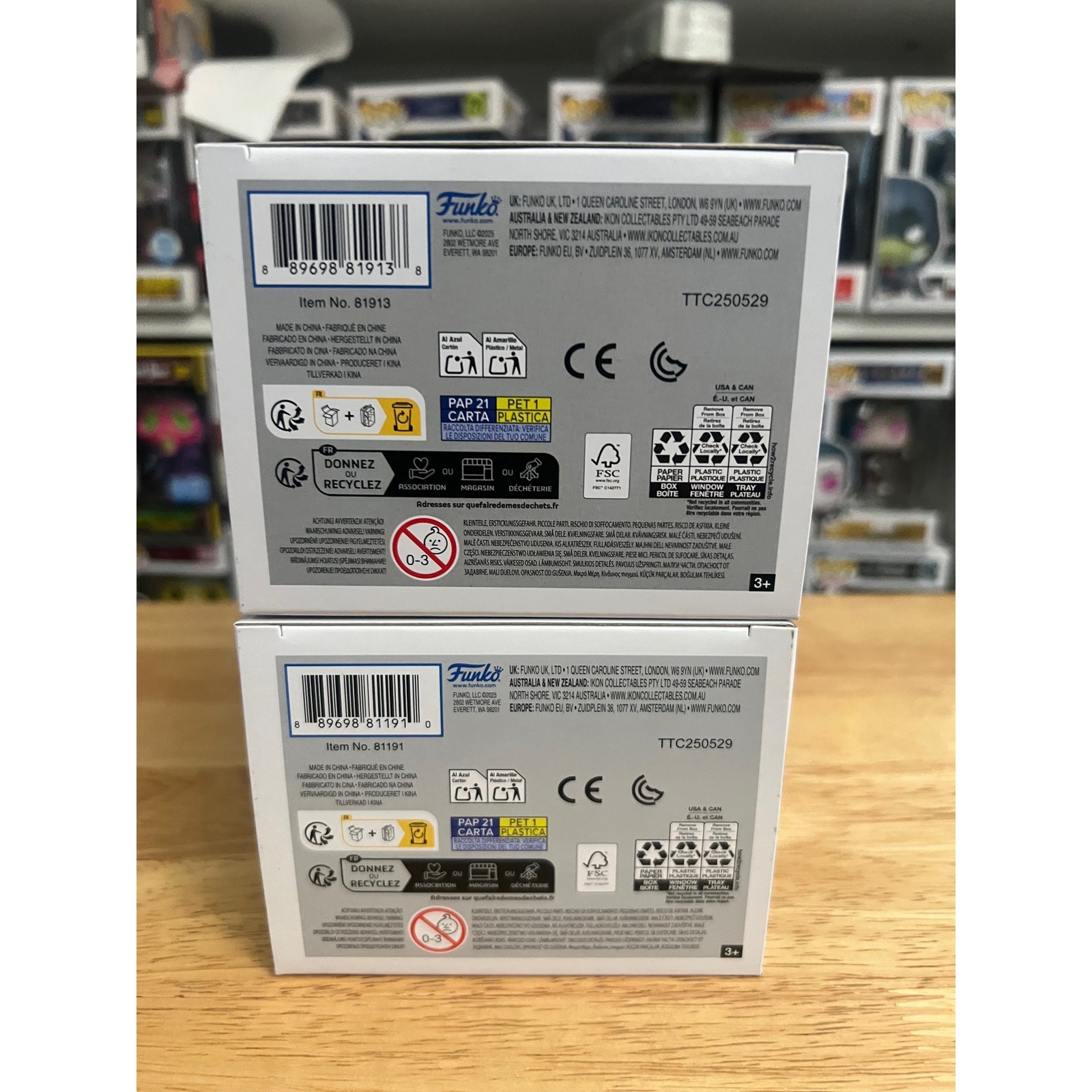 2 Littlefoot Funko Pops SOLD OUT EXC Treestar #1845 1839 Land Before Time Movies