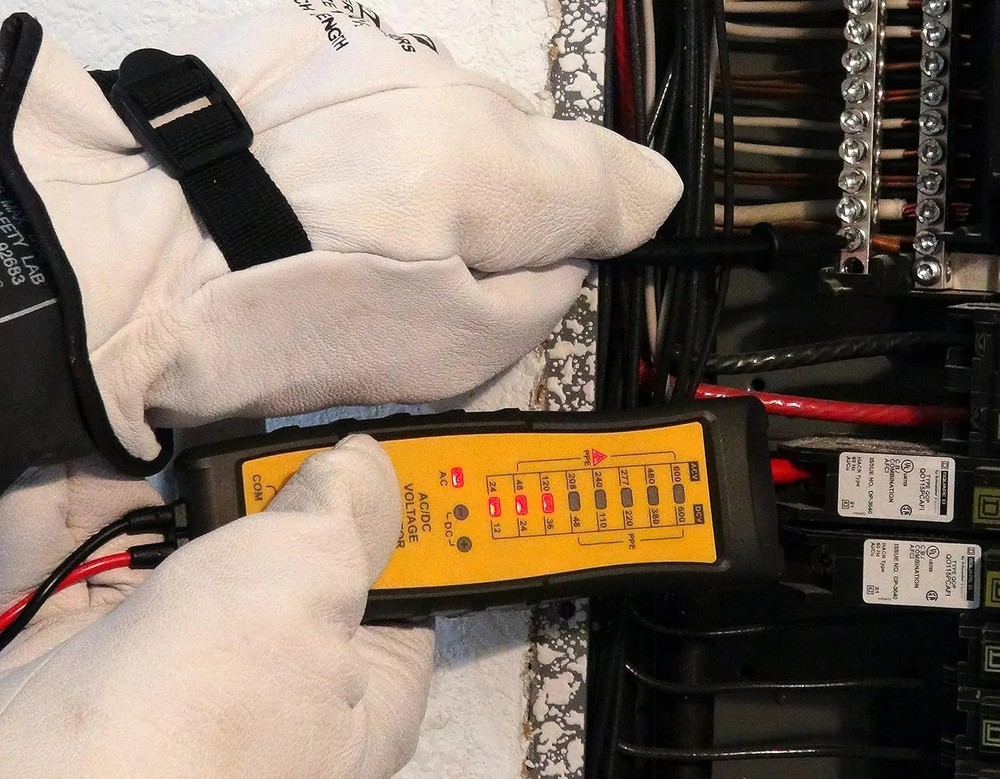 Ideal Electrical 61-547 8 Range AC/DC Voltage Indicator w/PolarityIndicator