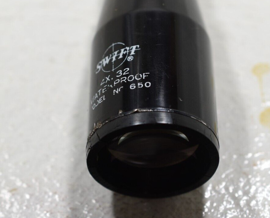 Vintage Swift Model 650 4x32 Rifle Scope.
