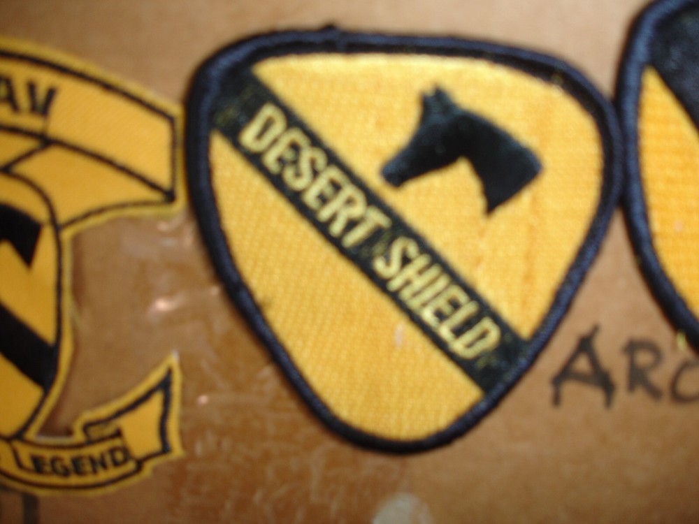 First Cav Patch 3 patches in set