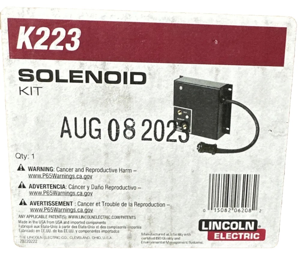 Lincoln Electric K223 SOLENOID KIT.