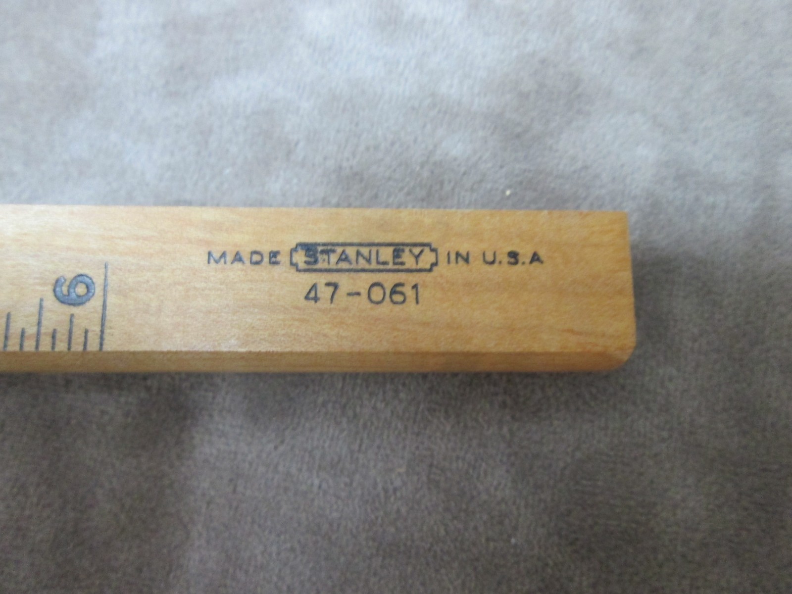 Stanley Marking Gage 47-061 6" Made USA Wood missing pin at end