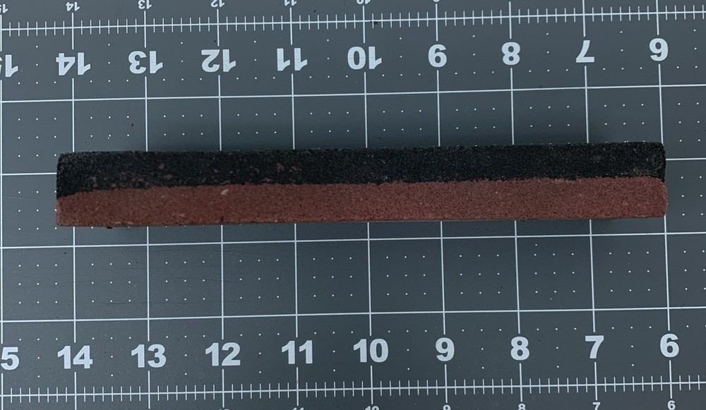 Knife Sharpener Stone 6.75"x.75"x2"