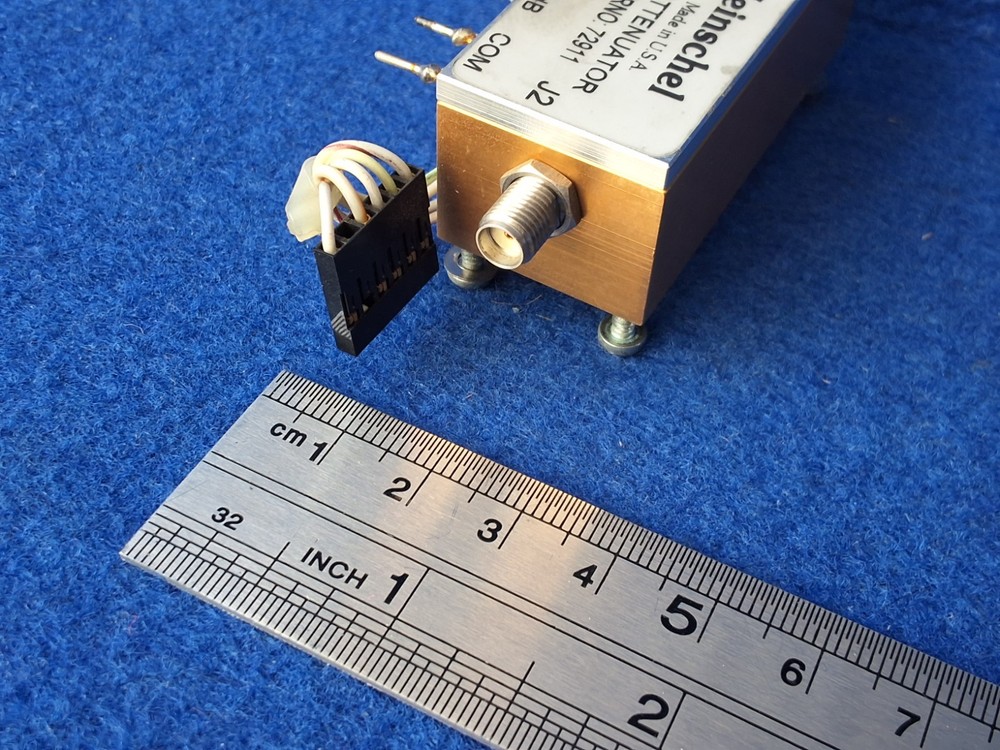 MCE/ Weinschel 5873A Programmable Attenuator 12VDC.