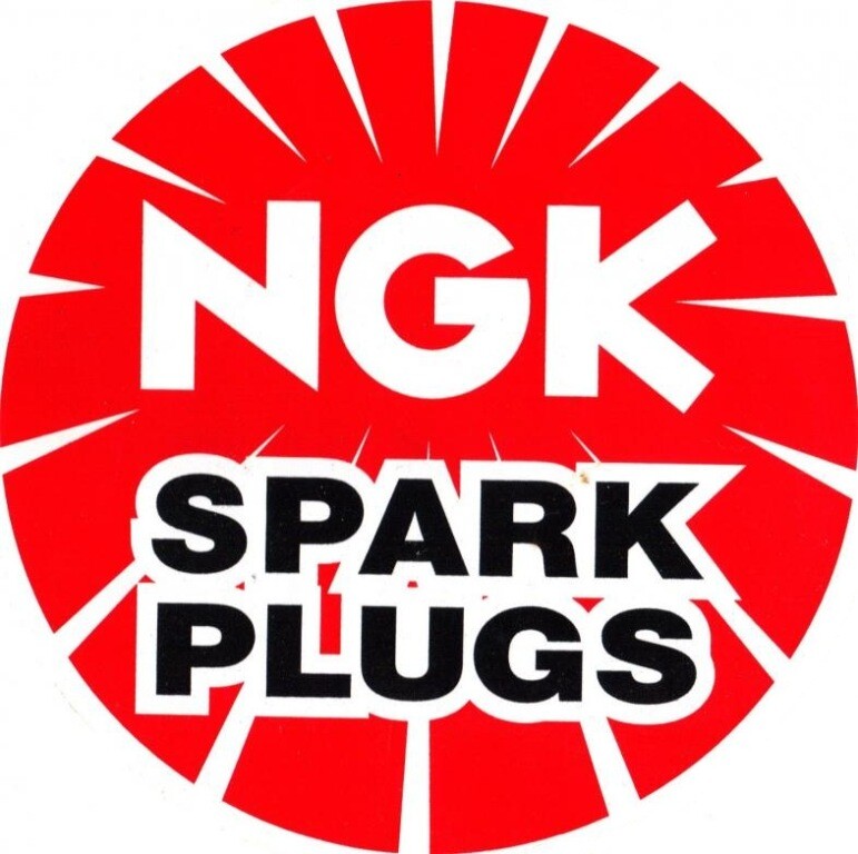 (2) NGK BR9EG 4015 RACING Spark Plugs SOLID Terminal MX ATV 2-Strokes