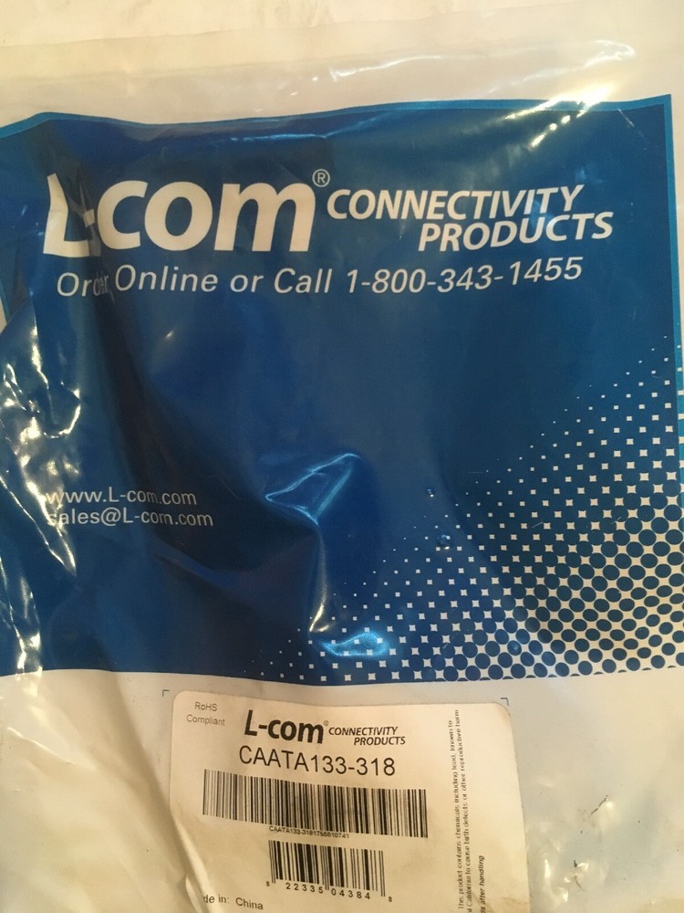 L-Com CAATA 133-318 Wiring Harness Connector(D60)