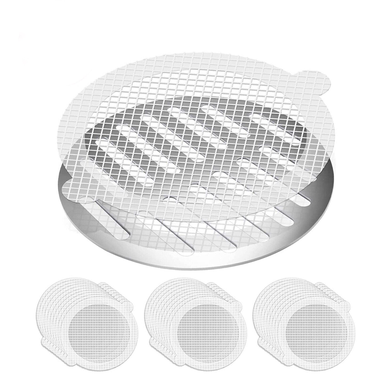 Disposable Shower Drain Hair Catcher Mesh Sticker Strainers