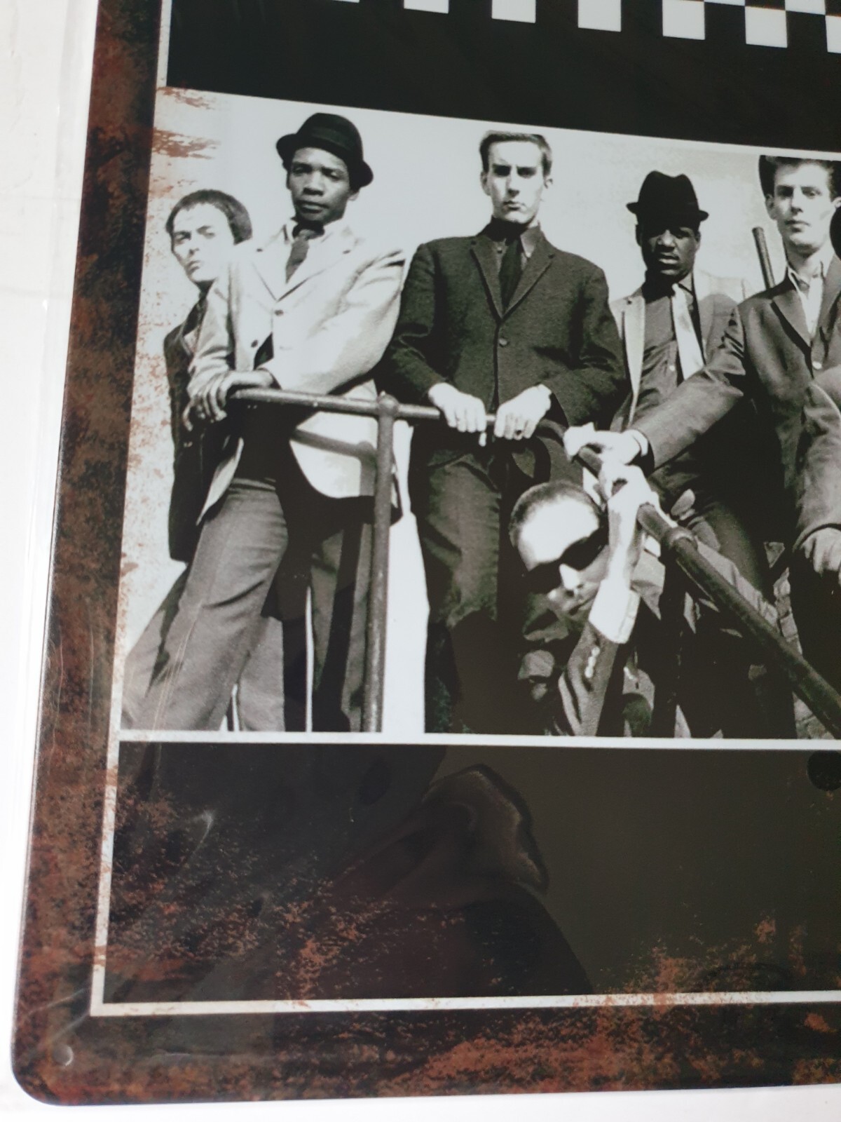The Specials Black & White Metal Sign Plaque Ska/Mods poster Retro FREE P&P