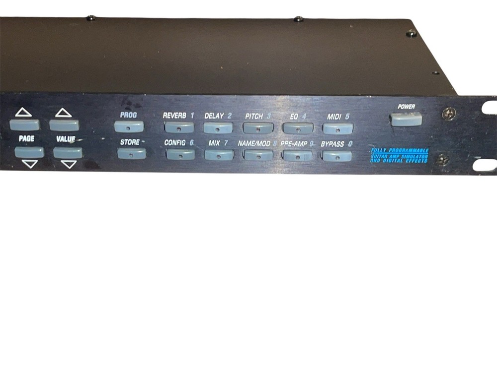 Alesis QuadraVerb GT Rack Mount Guitar Multi Effects Processor w/power Adapter
