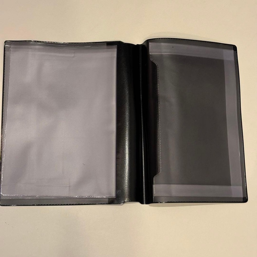 Mazda Black File Case with Multiple Pockets, Car Accessory, Excellent Condition
