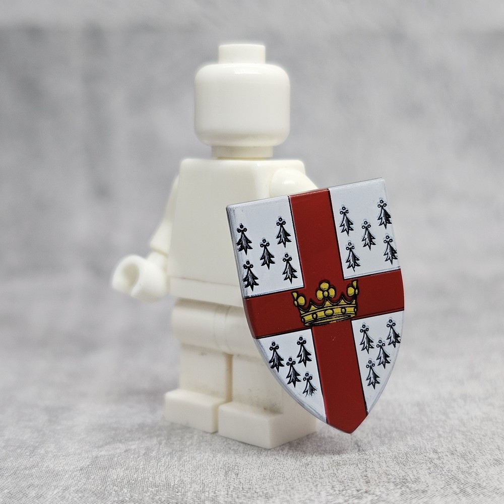 5pack Custom Templar Shield Red Cross Accessory for Minifigures c3TR9