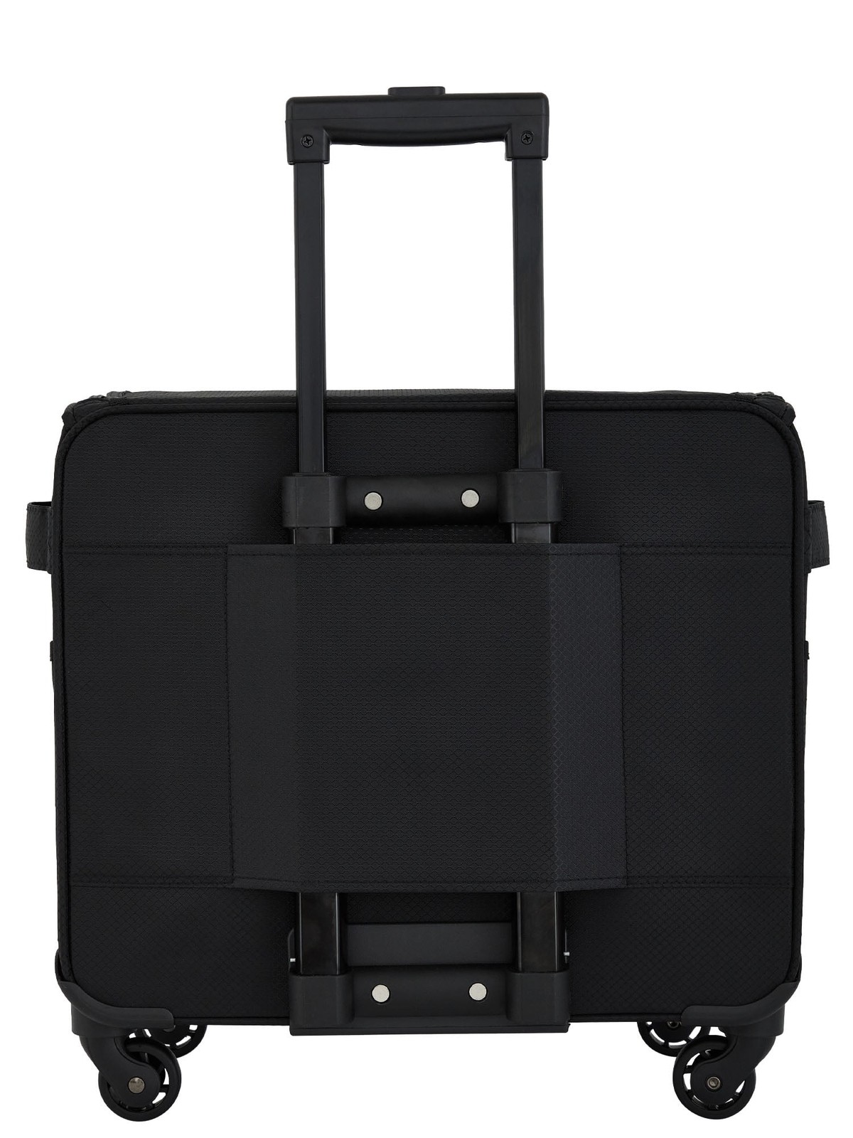 17-inch Travel Rolling 4-Wheel Sewing Machine Bag, Black