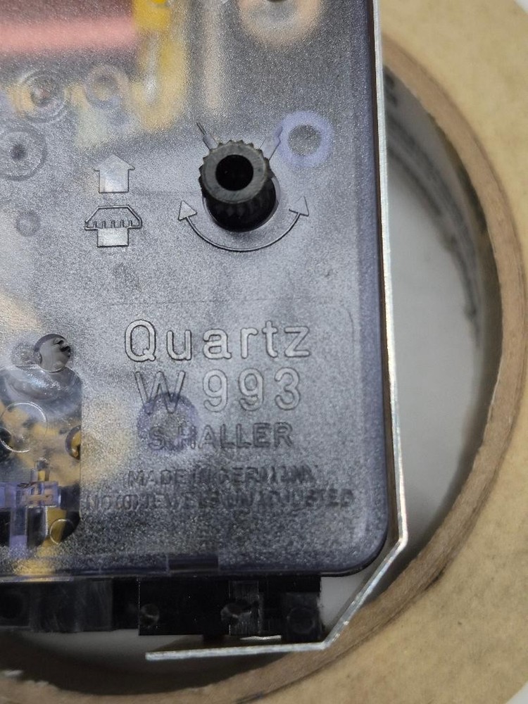 Haller Anniversery Quartz clock movement W993