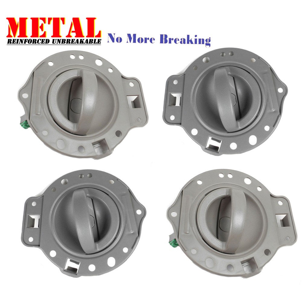 Inside Interior Door Handle DS357 For Jeep Commander 2006-2010 Gray 4PCS