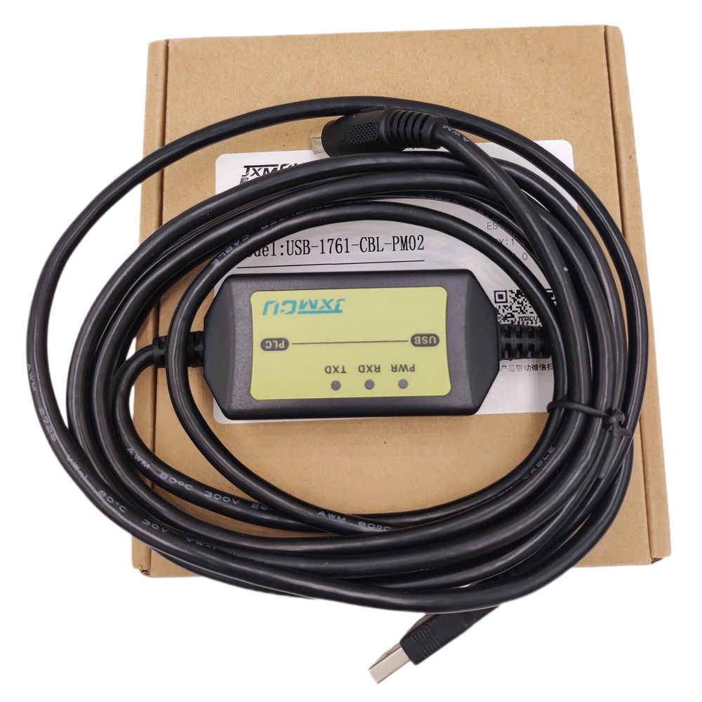 USB 1761-CBL-PM02 Micrologix cable For Allen Bradley use on ALL MicroLogix PLC's