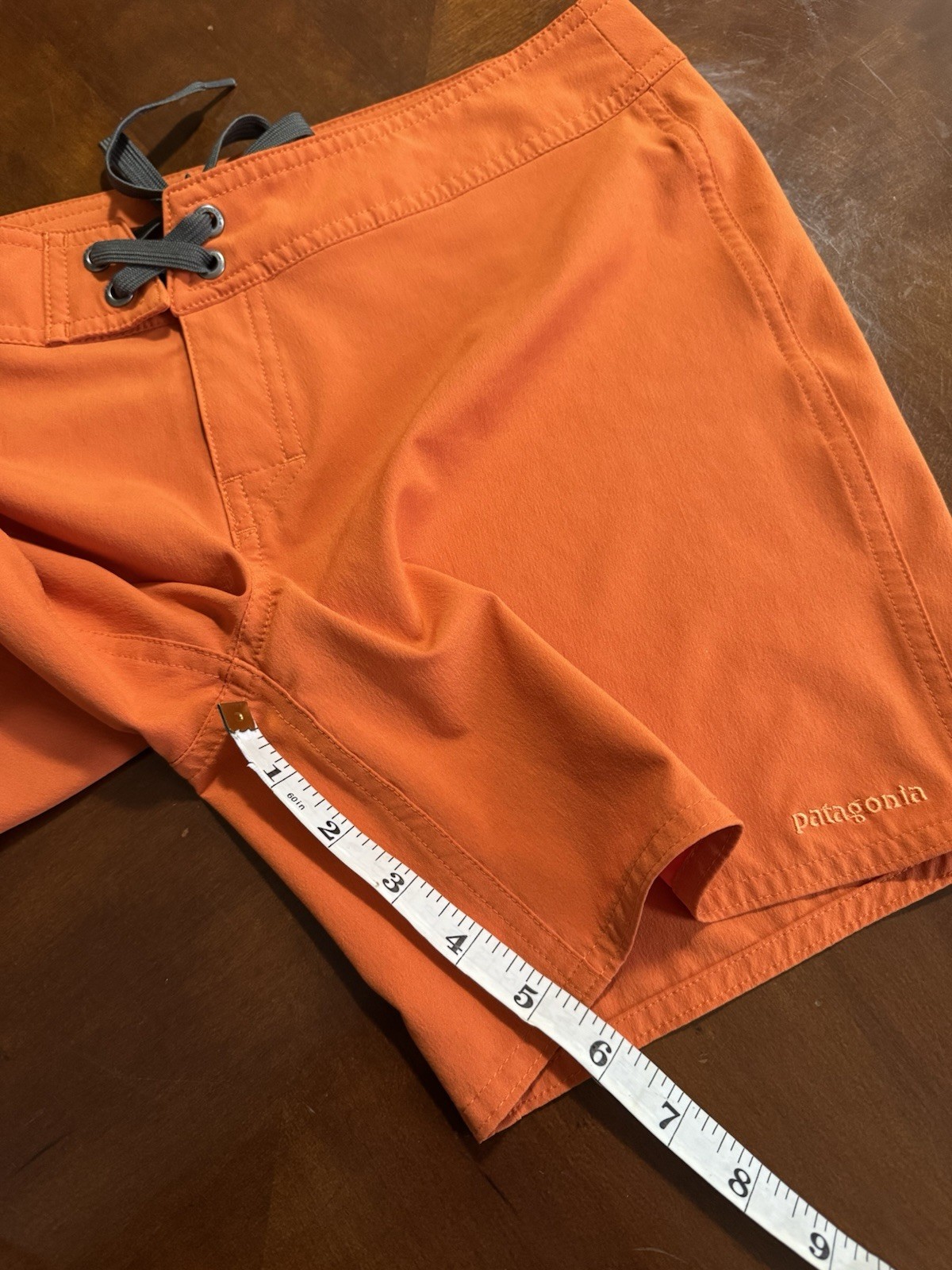 Patagonia Women’s Meridian Board Shorts Size 6 Orange