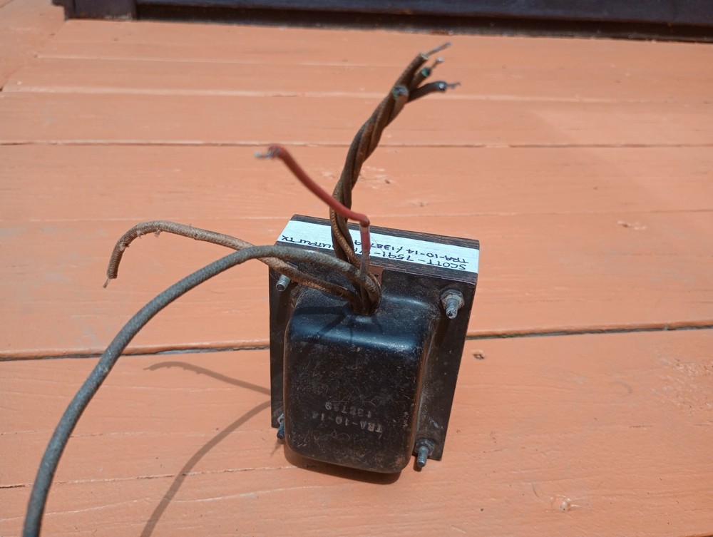 Scott Output Transformer -7591s-test Good