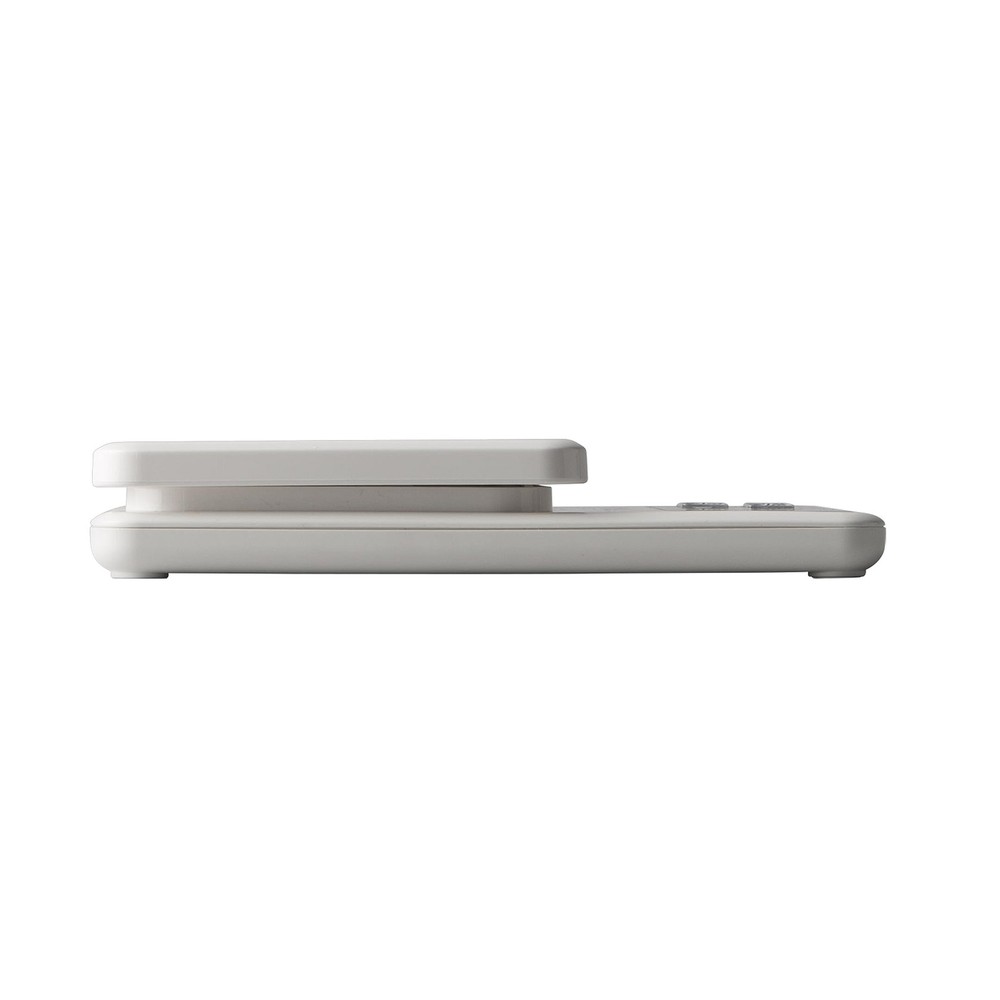 Taylor Compact Digital Kitchen Scale White 11 lb. 3817