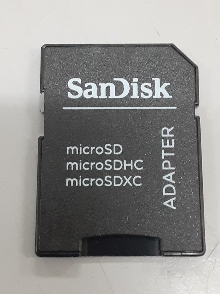 SanDisk microSD Micro SD to SD SDHC Memory Card Adapter Reader