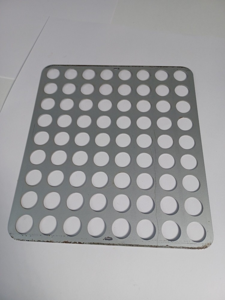 Vintage Victor Hand-Cranked Adding Machine Unit Button Tray For A 8 Column Unit