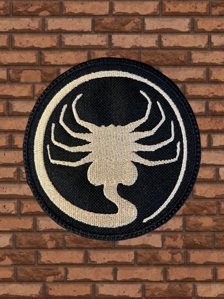 Face Hugger Alien Embroidery Patch 4.04" X 4.04"