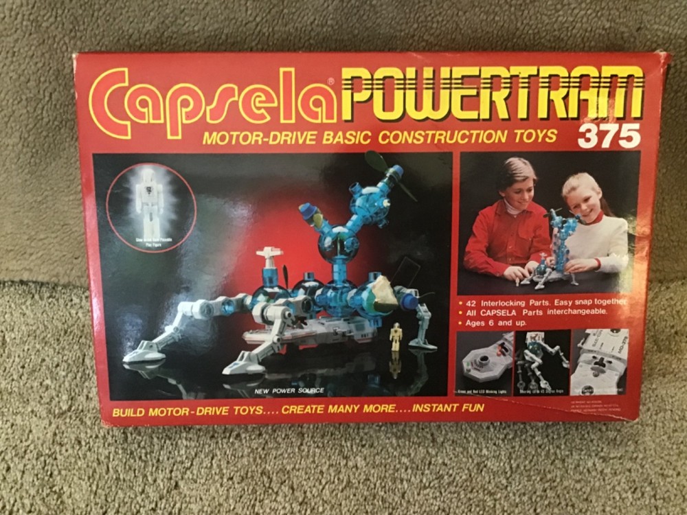 CAPSELA POWERTRAM 375 & 400 PARTIAL SETS WITH BOXES