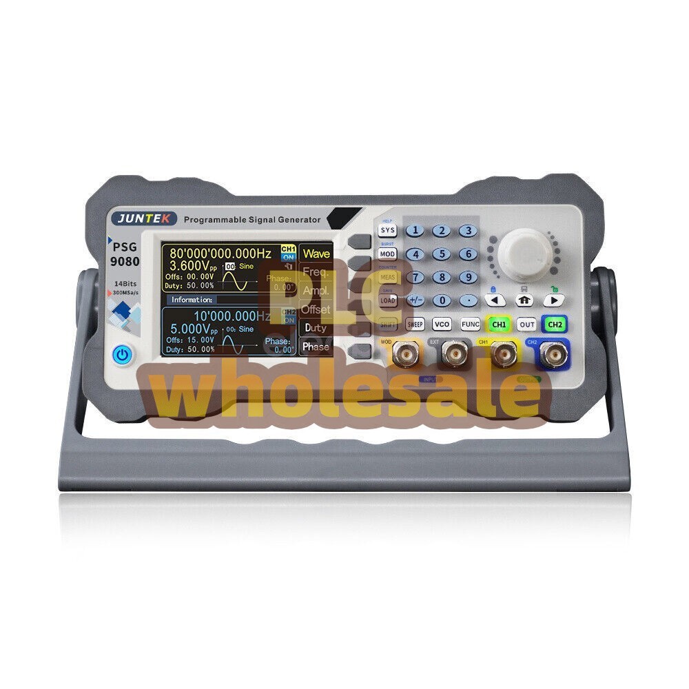 Arbitrary Waveform Function Signal Generator PSG9080 80M 2 CH Programmable DDS