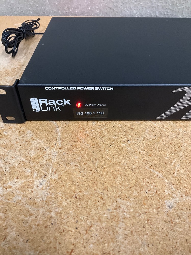 Middle Atlantic RLNK-SW620R Controlled Power Switch Rackmount
